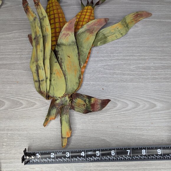 Metal Rustic Corn Wall Sculpture 14" Tall - Picture 8 of 10